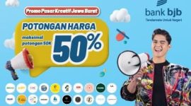 Pasar Kreatif Jawa Barat masih berlangsung hingga 23 Juli 2023 dan dihadiri sejumlah tenant lokal yang menjual beragam produk kekinian baik fashion maupun kuliner yang menarik perhatian. Foto: bank bjb untuk INIKEPRI.COM 
