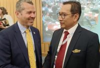 Pemerintah Indonesia menyampaikan ucapan selamat atas terpilihnya Mr. Arsenio Antonio Dominguez Velasco dari Republik Panama sebagai Sekretaris Jenderal International Maritime Organization (IMO) yang baru mulai 1 Januari 2024 sampai 31 Desember 2028 pada sidang IMO Council ke-129 di London, Inggris. Foto: Kemenhub
