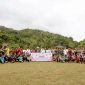 Masyarakat Kabupaten Kepulauan Anambas, terutama yang berada di Kecamatan Jemaja, berkumpul di lapangan sepakbola Letung, Kamis (20/7/2023) untuk menyaksikan turnamen sepakbola dalam rangka memeriahkan Hari Kemerdekaan RI yang ke-78. Foto: Diskominfo Kepri 