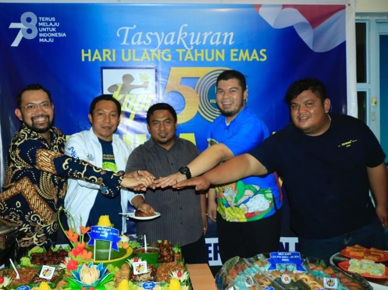 Perayaan Hari Ulang Tahun ke-50 KNPI. Foto: INIKEPRI.COM 