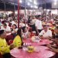 Cen Sui Lan Anggota DPR RI dari Partai Golkar Dapil Kepulauan Riau saat menghadiri HUT ke-33 Vihara Samudra Dharma, Tiban Mentarau, Kota Batam, pada Sabtu (22/7/2023) malam. Foto: Istimewa 