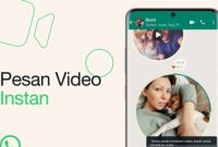 Aplikasi perpesanan WhatsApp mengenalkan fitur baru bernama pesan video instan yang cara kerjanya mirip seperti merekam voice note (pesan suara). Foto: WhatsApp 