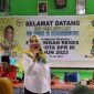 Anggota DPR RI dari Partai Golkar Dapil Kepulauan Riau Cen Sui Lan saat melakukan kunjungan kerja reses di MIN 2 Karimun. Foto: Istimewa 