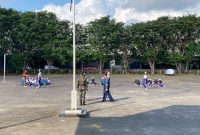 27 Calon Anggota Paskibraka (capaska) Kota Tanjungpinang, mulai menjalani masa Pra Pendidikan dan Pelatihan (Diklat), di lapangan terminal Sei Carang Bintan Center Tanjungpinang, Kepri. Foto: Diskominfo Tanjungpinang
