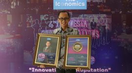 bank bjb mencetak prestasi gemilang dengan meraih 2 penghargaan dalam ajang 4Th Indonesia Public Relations Summit 2023 yang diselenggarakan The Iconomic karena dinilai berhasil terus meningkatkan citra dan reputasi perusahaan. Foto: bank bjb untuk INIKEPRI.COM 