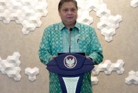 Menko Ekonomi Airlangga Hartarto. Foto: Istimewa 