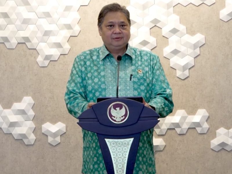 Menko Ekonomi Airlangga Hartarto. Foto: Istimewa