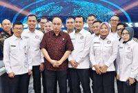 Rapar persiapan pelaksanaan Rapat Koordinasi Nasional Komisi Penyiaran Indonesia (Rakornas KPI) dan Peringatan Hari Penyiaran Nasional (Harsiarnas) ke-90 di Kantor Kemenkominfo Jl. Medan Merdeka Barat, Jakarta Pusat. Foto: Istimewa 