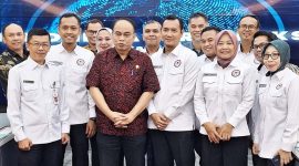 Rapar persiapan pelaksanaan Rapat Koordinasi Nasional Komisi Penyiaran Indonesia (Rakornas KPI) dan Peringatan Hari Penyiaran Nasional (Harsiarnas) ke-90 di Kantor Kemenkominfo Jl. Medan Merdeka Barat, Jakarta Pusat. Foto: Istimewa 