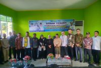 Wali Kota Tanjungpinang, Hj. Rahma, S.IP.,M.M, menghadiri acara serah terima peningkatan Sea Water Reverse Osmosis (SWRO) 2,5 liter per detik dari Balai Prasarana Permukiman Wilayah (BPPW) Kepulauan Riau ke Pemko Tanjungpinang. Foto: Diskominfo Tanjungpinang 