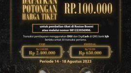 bank bjb akan menggelar pertunjukkan yang spesial bersama salah satu band legendaris di Indonesia, DEWA 19 bertajuk 'INTIMATE CONCERT' di Kafe Restoe Boemi, Jalan Braga, Kota Bandung, Jawa Barat, pada Jumat 18 Agustus 2023. Foto: bank bjb untuk INIKEPRI.COM 