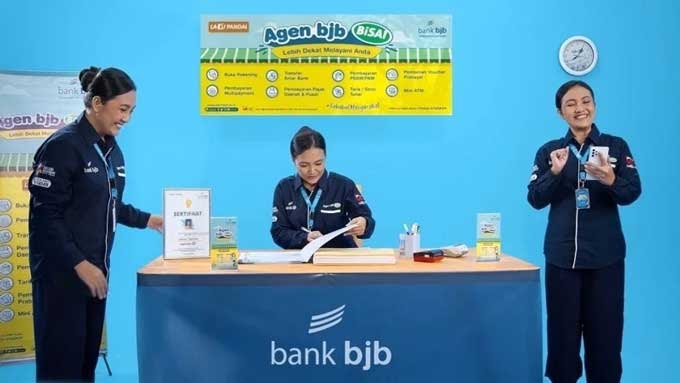 bank bjb memberikan peluang kepada masyarakat luas untuk memperoleh penghasilan tambahan melalui program kemitraan Agen bjb BiSA! Laku Pandai. Foto: bank bjb untuk INIKEPRI.COM