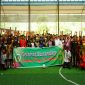 Wali Kota Tanjungpinang, Hj Rahma, S.IP.,M.M, membuka secara resmi turnamen futsal Gempas Cup 2023 di lapangan Planet Futsal, Jalan Engku Putri Tanjungpinang, Sabtu (19/8/2023). Foto: Diskominfo Tanjungpinang 