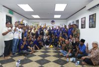 Pengurus GARPU dan Perwakilan NasDem Malaysia berfoto bersama. Foto: INIKEPRI.COM