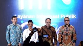Kementerian Komunikasi dan Informatika (Kominfo) merilis situs layanan informasi publik info.go.id yang mengintegrasikan semua aplikasi pengumpulan data di kementerian/lembaga dan pemerintah daerah, sebagai wujud implementasi Undang-Undang (UU) Nomor 14 tahun 2008 tentang Keterbukaan Informasi Publik (KIP). Foto: Kominfo 
