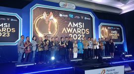Malam penganugerahan AMSI Awards 2023 telah sukses digelar di Bandung, Rabu (23/08/2023). Ini sekaligus menjadi acara puncak dan penutup rangkaian acara Indonesia Digital Conference (IDC) yang sebelumnya digelar pada 22-23 Agustus 2023 dengan mengangkat tema Artificial Intelligence (AI) untuk transformasi bisnis. Foto: AMSI 