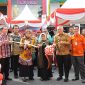 Wali Kota Tanjungpinang, Hj. Rahma, S.IP.,M.M, secara resmi membuka Bazar yang merupakan kegiatan kolaborasi antara Bank Indonesia Perwakilan Provinsi Kepri dengan Pemerintah Kota Tanjungpinang, Kamis (24/8/2023). Foto: Diskominfo Tanjungpinang 