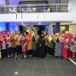 Jamuan makan malam dalam menyambut kedatangan Gubernur Sulawesi Selatan istrinya Ketua TP-PKK Sulsel Naoemi Octarina di Doulos Phos Lagoi, Bintan. Foto: Diskominfo Kepri 