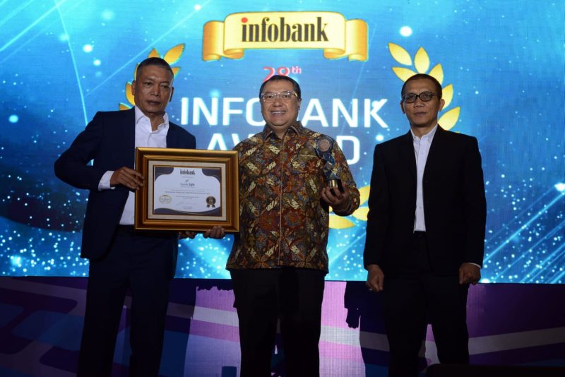 bank bjb berhasil meraih special trophy, yakni “Diamond Trophy” dalam ajang 28th Infobank Banking Apreciation 2023. Foto: bank bjb untuk INIKEPRI.COM