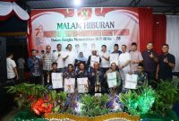 Wali Kota Tanjungpinang, Hj. Rahma, S.IP.,M.M, menghadiri malam hiburan Forum RT RW se-Kecamatan Bukit Bestari di halaman kantor kecamatan setempat, Selasa (29/8/2023). Foto: Diskominfo Tanjungpinang
