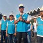 Direktur Utama PT PLN (Persero) Darmawan Prasodjo (kedua dari kanan) saat ditemui pada Apel Siaga Kelistrikan KTT ASEAN di Istora Senayan, Jakarta Pusat pada Kamis (31/8/2023). Foto: ANTARA/Farhan Arda Nugraha