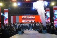 DPP KNPI mendeklarasikan dukungan kepada Bacapres  Ganjar Pranowo. Foto: INIKEPRI.COM 