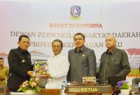 Rapat Paripurna Dewan Perwakilan Rakyat Daerah (DPRD) Provinsi Kepri di Balairung Wan Seri Beni Dompak. Foto: Diskominfo Kepri 