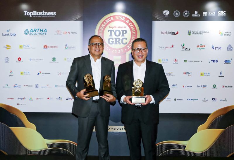 PT Bank Pembangunan Daerah Jawa Barat dan Banten, Tbk. (bank bjb) tahun ini berhasil meraih TOP GRC Award 2023. Foto: bank bjb untuk INIKEPRI.COM