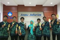 Kontingen asal Kepulauan Riau (Kepri) berhasil menyabet 7 medali pada Kompetisi Sains Madrasah (KSM). Ajang yang digelar Direktorat Jenderal Pendidikan Islam (Dirjen Pendis) Kementerian Agama (Kemenag) ini diselenggarakan di Kendari, Sulawesi Tenggara pada 3-7 September 2023. Foto: Kemenag Kepri
