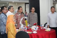 Wakil Wali Kota Batam Amsakar Achmad menghadiri Musyawarah Besar III Perkumpulan Kekeluargaan Kijang Perantauan Periode 2023-2028 digelar di Hotel Nagoya Mansion, Lubuk Baja, Minggu (10/9/2023) pagi. Foto: INIKEPRI.COM 