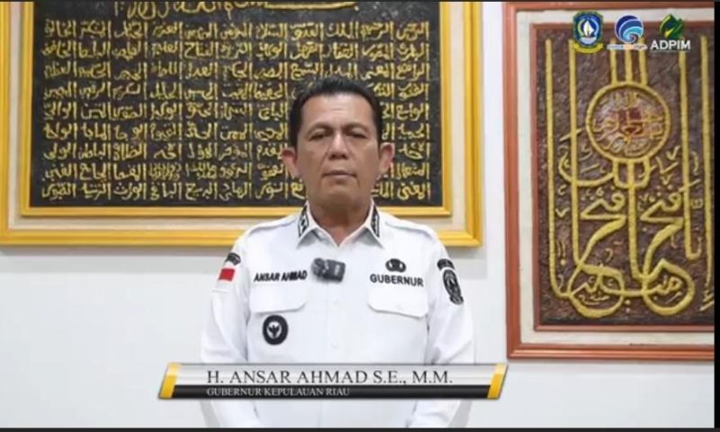 Gubernur Kepri Ansar Ahmad. Foto: Diskominfo Kepri 