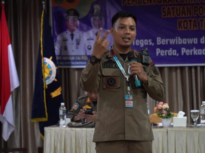 Sekretaris Satpol PP Kota Tanjungpinang Fery Andana, S.STP. Foto: Istimewa 