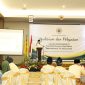 Wakil Wali Kota Batam Amsakar Achmad hadir dalam Yudisium Semester Ganjil Tahun Ajaran 2022/2023 Fakultas Ekonomi dan Bisnis Universitas Riau Kepulauan (Unrika) di Cypress Meeting Room Aston Hotel Batam, Minggu (17/9/2023) pagi. Foto: INIKEPRI.COM 