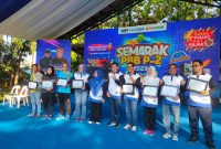 Pemerintah Kota Tanjungpinang melalui Badan Pengelolaan Pajak dan Retribusi Daerah (BPPRD) memberikan apresiasi kepada wajib pajak dalam semarak PBB-P2 yang dilaksanakan di lapangan Pamedan Ahmad Yani Tanjungpinang, Minggu (17/9/2023). Foto: Diskominfo Tanjungpinang
