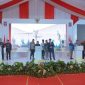 PT PLN Batam berkomitmen untuk mendukung penuh dan siap menyediakan keandalan pasokan daya listrik untuk mendukung pertumbuhan investasi di Kota Batam, Provinsi Kepulauan Riau. Hal tersebut disampaikan oleh Direktur Utama PT PLN Batam, Muhammad Irwansyah Putra dalam acara Ground Breaking Kawasan Industri Tunas Prima pada Selasa (19/9) siang. Foto: PLN Batam untuk INIKEPRI.COM 
