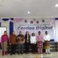 Kepala Kantor Kementerian Agama Kabupaten Bintan, H. Erman Zaruddin memberikan sambutan pada kegiatan Perempuan Teladan, Optimis dan Produktif Cerdas Digital Satukan Bangsa yang diselenggarakan oleh Forum Komunikasi Pencegahan Terorisme Provinsi Kepulauan Riau, Selasa, 19 September 2023 di Aula Kantor Camat Gunung Kijang, Kawal. Foto: Istimewa 
