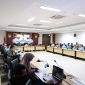 Gubernur Kepulauan Riau Ansar Ahmad memimpin Rapat Koordinasi Pelaksanaan Indonesia-Malaysia-Thailand Growth Triangle (IMT-GT) Tahun 2023 di Ruang Rapat Utama Kantor Gubernur Kepri, Dompak, Rabu (20/9/2023). Foto: Diskominfo Kepri 