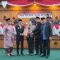 Penjabat (Pj) Wali Kota Tanjungpinang, Hasan, S.Sos., menyampaikan nota pengantar Rancangan Peraturan Daerah (Ranperda) tentang Perubahan Anggaran Pendapatan dan Belanja Daerah Perubahan (APBD-P) tahun anggaran 2023 di hadapan anggota DPRD setempat, Jum'at (22/9/2023). Foto: Diskominfo Tanjungpinang 
