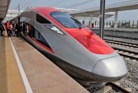 Kereta cepat whoosh. Foto: KOMPAS 