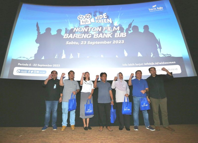 Promo bjb WideScreen di XXI Mall Gandaria City Jakarta disambut antusias oleh para nasabah bank bjb. Foto: bank bjb untuk INIKEPRI.COM 