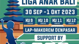 bank bjb melalui jaringan kantor cabang Denpasar menggelar kompetisi sepak bola usia dini Liga Anak Bali yang akan diselenggarakan di Lapangan Makorem 163, Jalan Tendean, Dauh Puri, Kota Denpasar, pada Sabtu, 30 September 2023 dan Minggu, 1 Oktober 2023. Foto: bank bjb untuk INIKEPRI.COM 