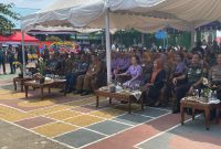 Komando Gabungan Wilayah Pertahanan (Kogabwilhan) I melaksanakan bhakti sosial dan peresmin taman bunga Asean di SDN 004 Tanjungpinang Timur, Selasa (26/9/2023). Foto: Diskominfo Tanjungpinang 