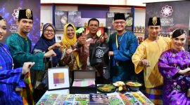 Opening Ceremony Gebyar Melayu Pesisir (GMP) Tahun 2023 yang menampilkan produk unggulan UMKM Kepulauan Riau, resmi dibuka oleh Gubernur Kepri Ansar Ahmad, bertempat di Ballroom Hotel Marriot Harbour Bay Kota Batam, Selasa (26/9/2023). Foto: Diskominfo Kepri 