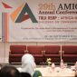 Wakil Menteri Komunikasi dan Informatika (Wamenkominfo), Nezar Patria, dalam 29th AMIC Annual Conference Talk ASAP: Africa-Asia Pacific Dialogue on Communication Issue di Bandung, Provinsi Jawa Barat, pada Kamis (28/9/2023). Foto:Humas Kominfo 
