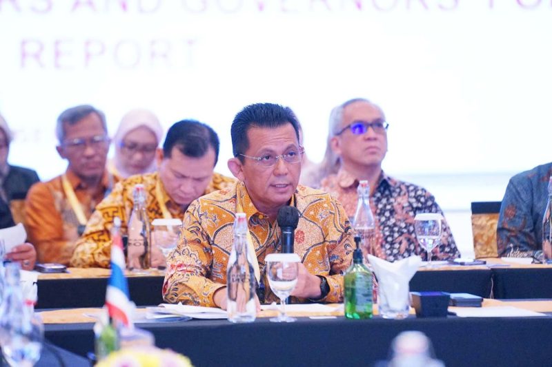 Gubernur Kepulauan Riau H Ansar Ahmad memimpin rapat IMT-GT 2023. Foto: Diskominfo Kepri 