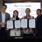bank bjb melakukan Penandatangan Perjanjian Kerja Sama (PKS) tentang Kerja Sama Penyediaan Layanan Integrasi Pembayaran Jalan Tol Tanpa Henti dengan PT Digital Wahana International (DWI) dan PT Roatex Indonesia Toll System (RITS). Penandatangan PKS dilakukan di Gedung T Tower bank bjb, pada Rabu (4/10). Foto: bank bjb untuk INIKEPRI.COM 