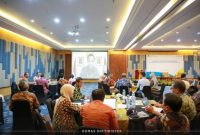 Suasana kegiatan “Higher Education Executive Workshop: Tata Kelola Perguruan Tinggi menuju Universitas Berkelas Dunia”, di Denpasar, Bali, Rabu (4/10/2023) lalu. Foto: Humas Ditjen