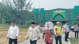 Anggota Komisi V DPR RI Fraksi Golkar Dapil Kepri Cen Sui Lan menganggarkan dana aspirasinya untuk mendukung peningkatan sarana Madrasah Aliyah Negeri (MAN) Insan Cendekia (IC) Nongsa Batam, pada tahun anggaran 2024 mendatang. Foto: Istimewa 
