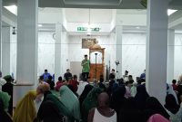 Forum Komunikasi RT/RW Kelurahan Batu IX menggelar peringatan Maulid Nabi Muhammad SAW 1445 Hijriah di Masjid AL-Gaffar, Jalan Cendrawasih Batu 8, Senin (9/10/2023) malam. Foto: Diskominfo Tanjungpinang 