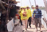 Anggota DPR RI Fraksi Golkar Dapil Kepri Cen Sui Lan, melaksanakan kunjungan kerja (Kunker) Reses ke Pulau Gare, Kelurahan Kasu, Kecamatan Belakangpadang, Kota Batam, Minggu (8/10/2023) sore lalu. Foto:  Dok. Suaraserumpun.com